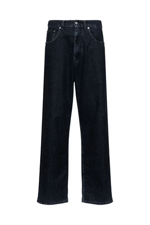 Wide-leg jeans in washed denim MM6 MAISON MARGIELA | SH2LA0042M30039900